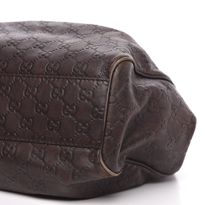 Gucci Guccissima Medium Sukey Tote Chocolate 9 of 15