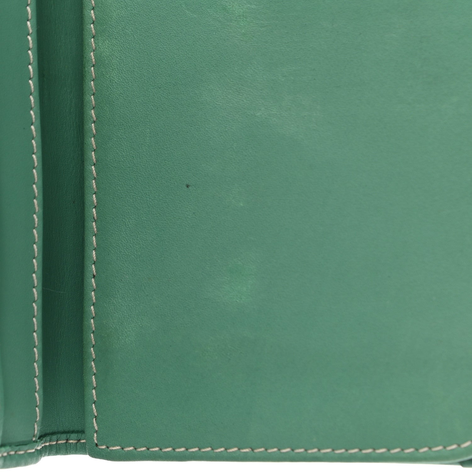 Gucci Calfskin Monogram Continental Wallet Green 10 of 14