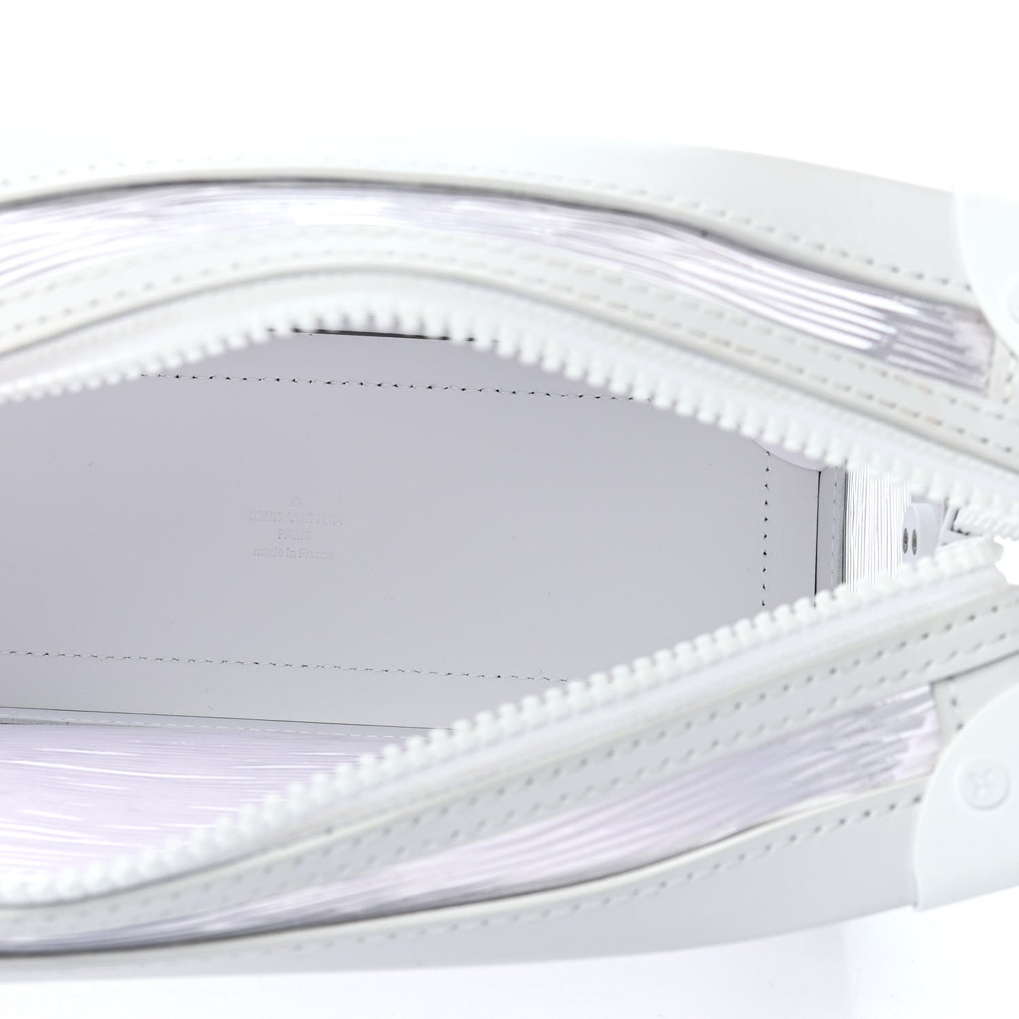Calfskin PVC Epi Plage Soft Trunk Optic White