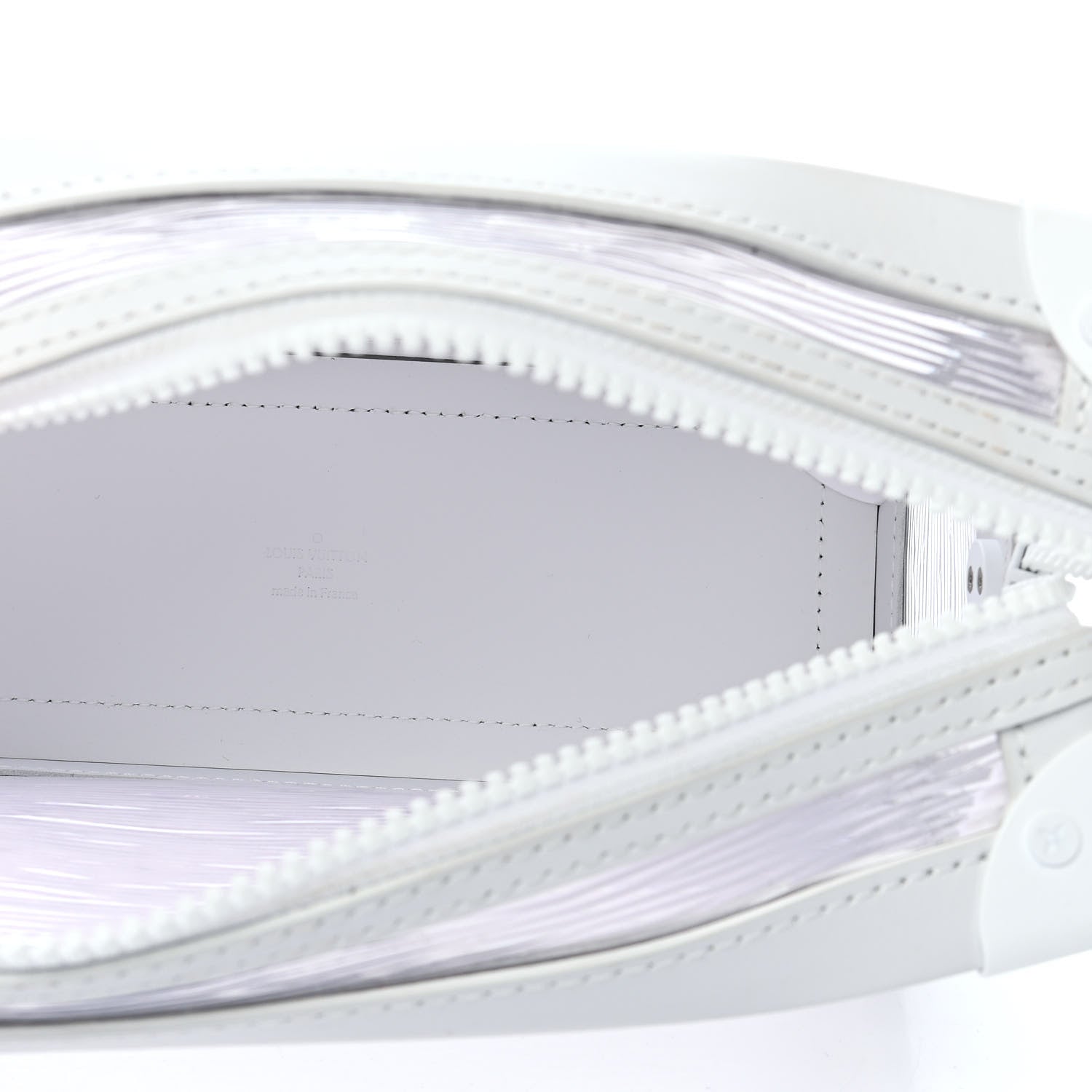 Louis Vuitton Calfskin PVC Epi Plage Soft Trunk Optic White 7 of 8