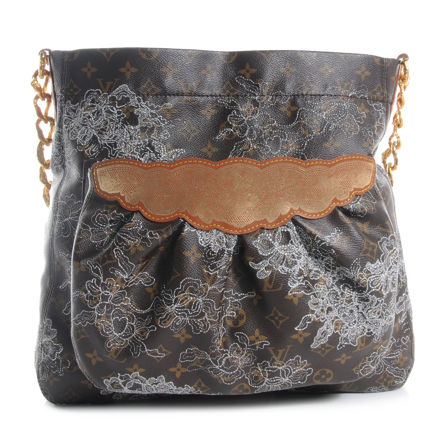 Monogram Dentelle Fersen Silver