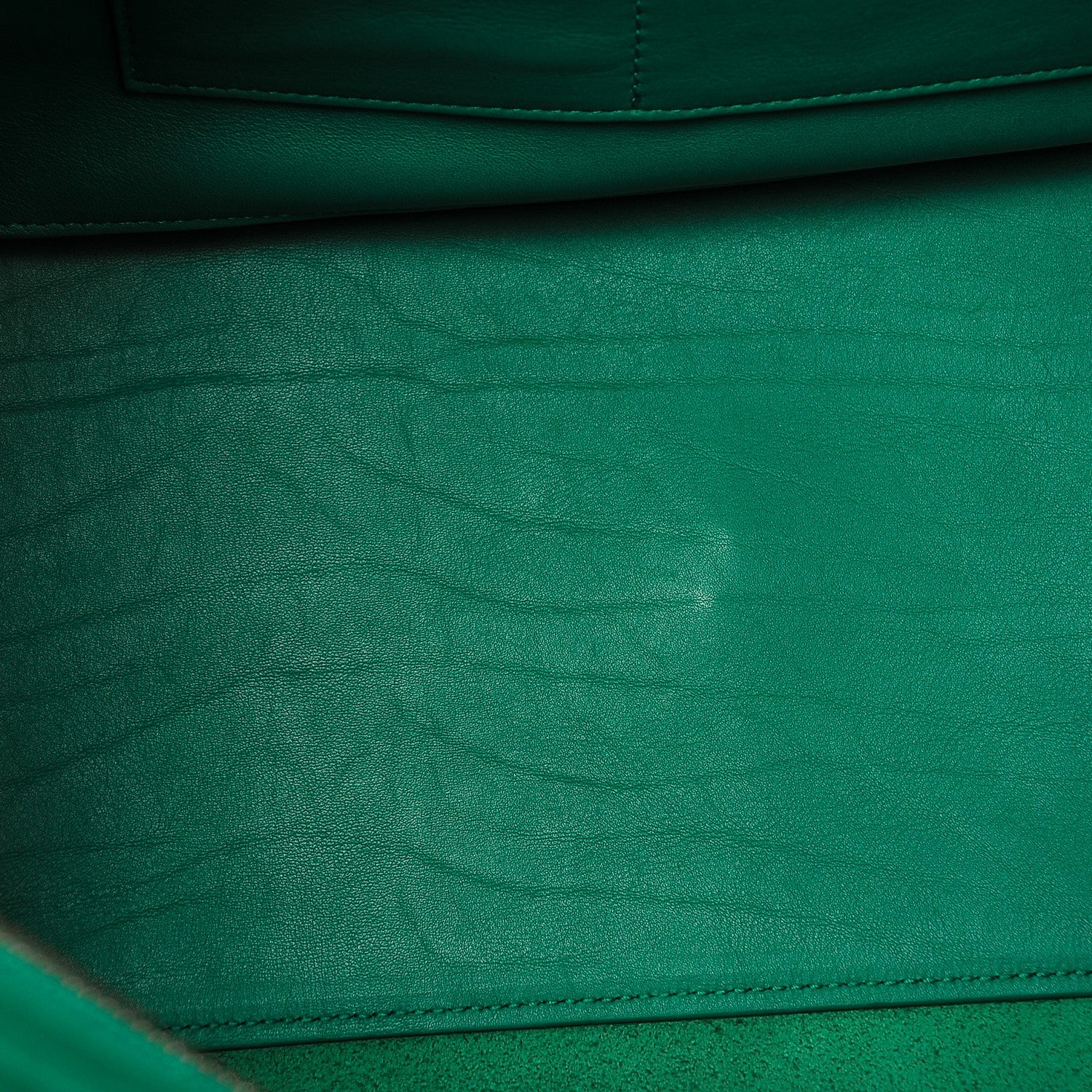 Saint Laurent Calfskin Medium Classic Y Cabas Green 7 of 7