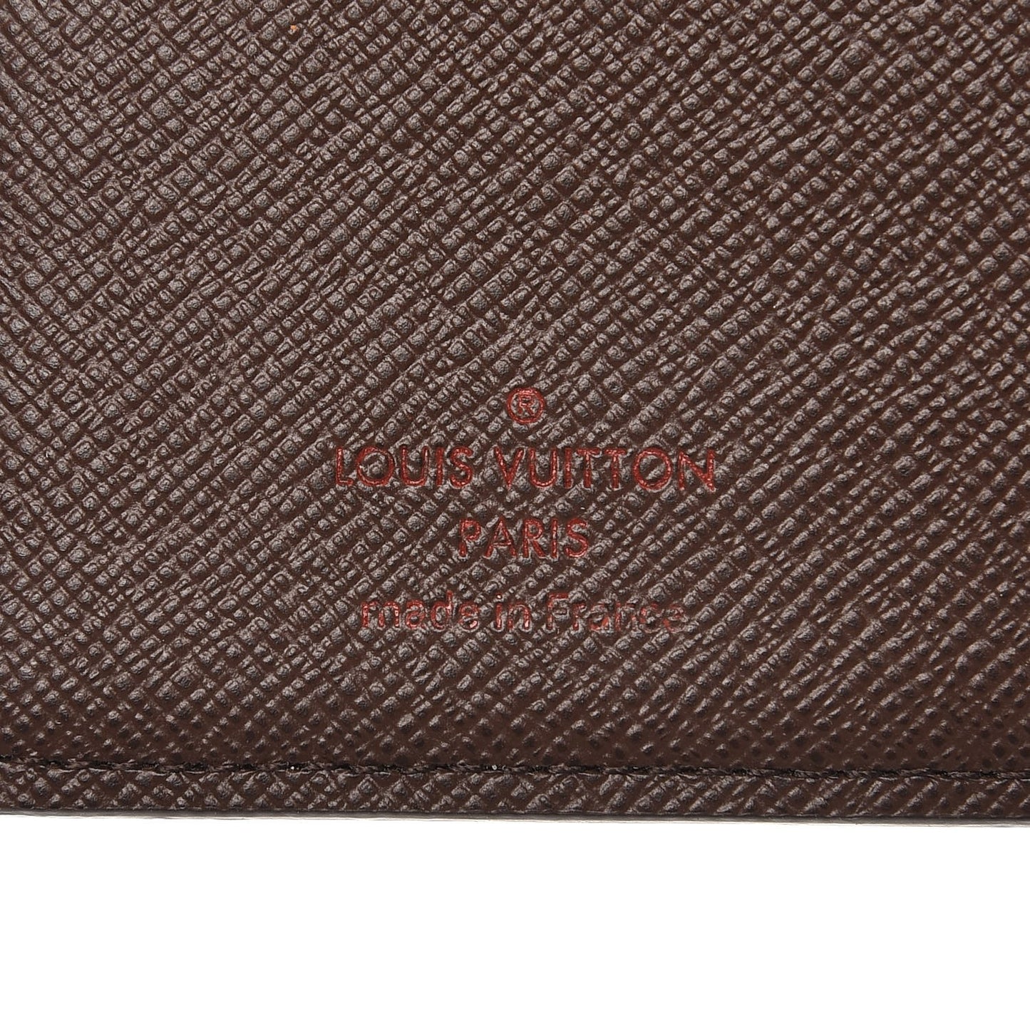 Damier Ebene Small Ring Agenda Cover