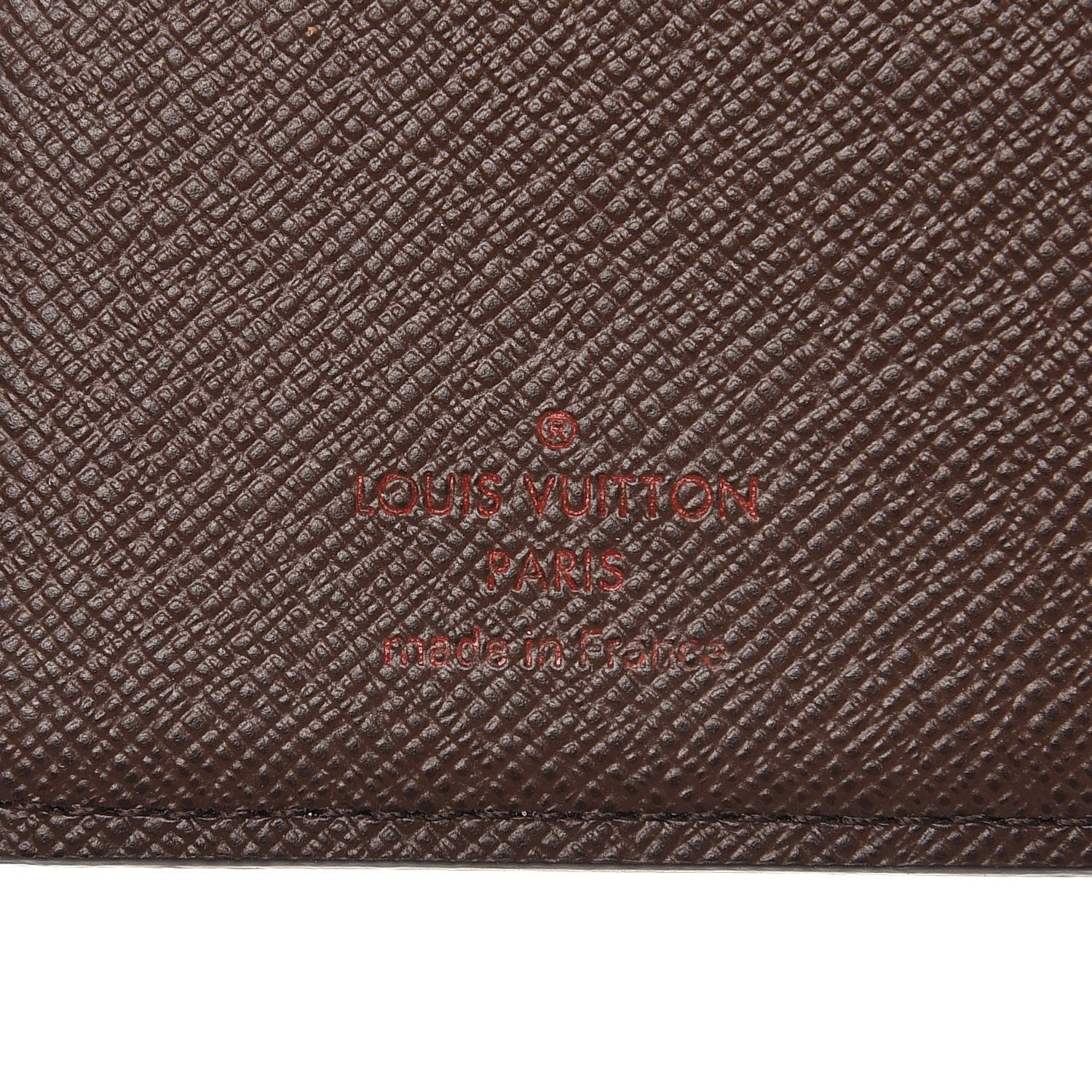 Louis Vuitton Damier Ebene Small Ring Agenda Cover 6 of 6