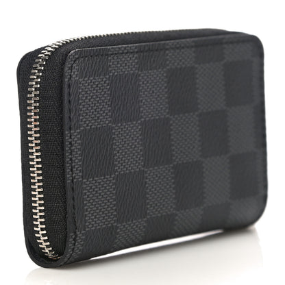 Louis Vuitton Damier Graphite Zippy Coin Purse Vertical 3 of 11