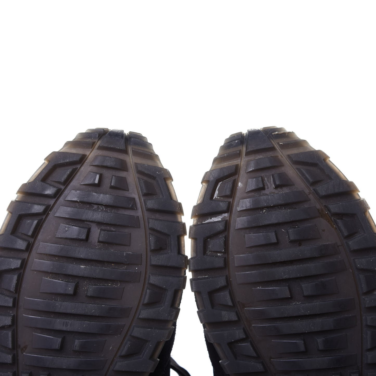 Suede Monogram Run Away Sneakers 40 Black