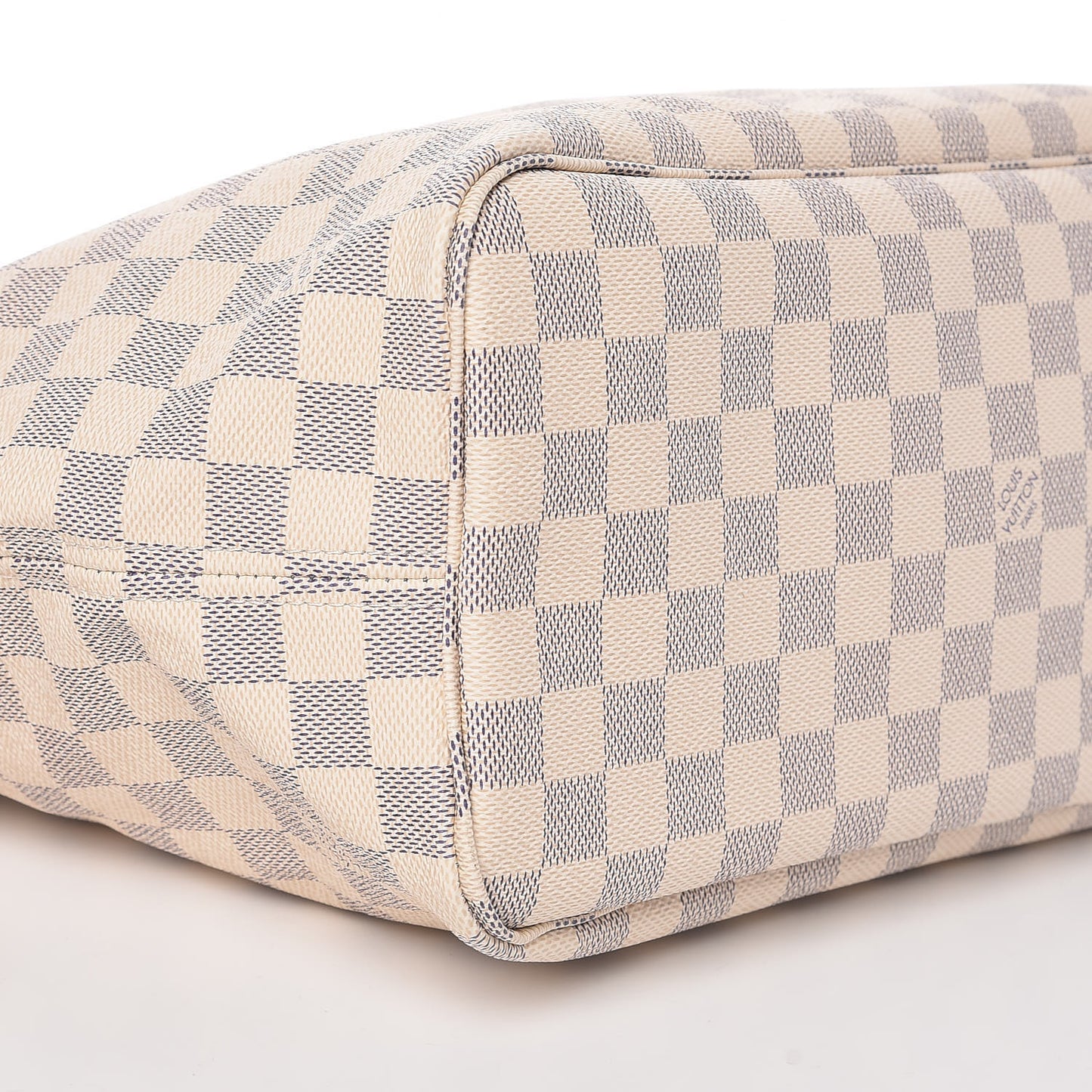 Damier Azur Neo Neverfull MM Rose Ballerine