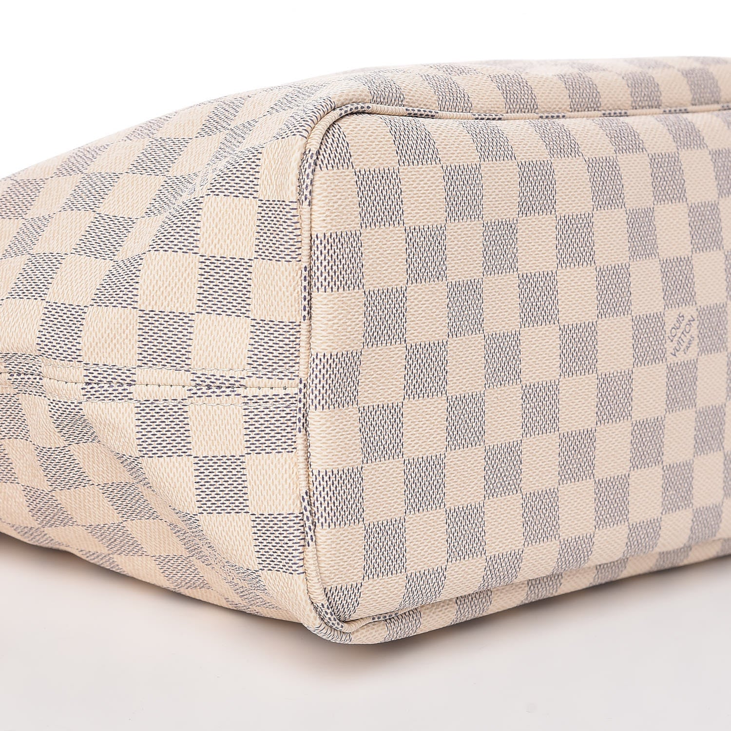 Louis Vuitton Damier Azur Neo Neverfull MM Rose Ballerine 8 of 9