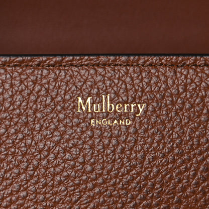 Mulberry Natural Grained Calfskin Small Darley Satchel Oak 6 of 10