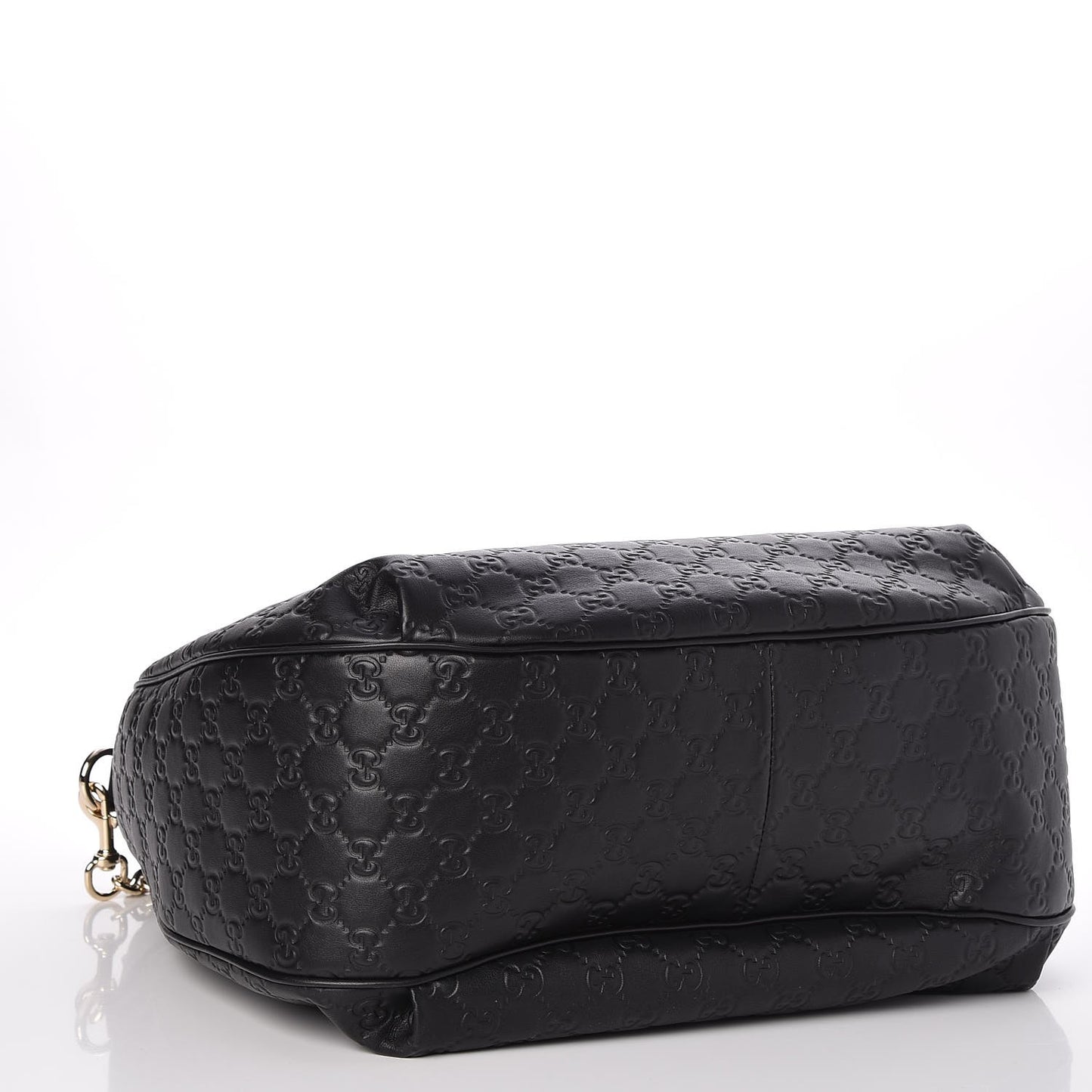 Guccissima Medium Emily Hobo Black