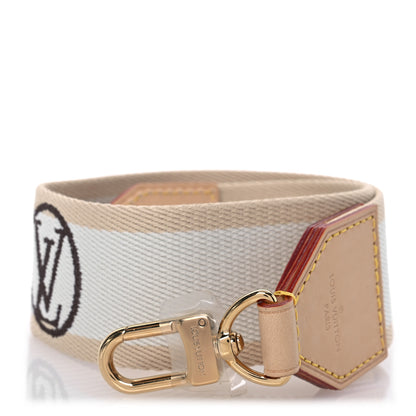 Louis Vuitton Monogram Vibe LV Shoulder Strap Beige White 1 of 5