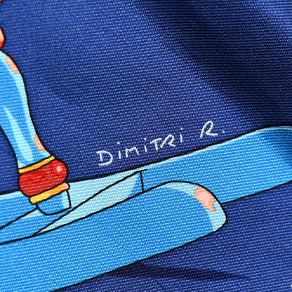 Hermes Silk Raconte Moi le Cheval Scarf 90 5 of 6