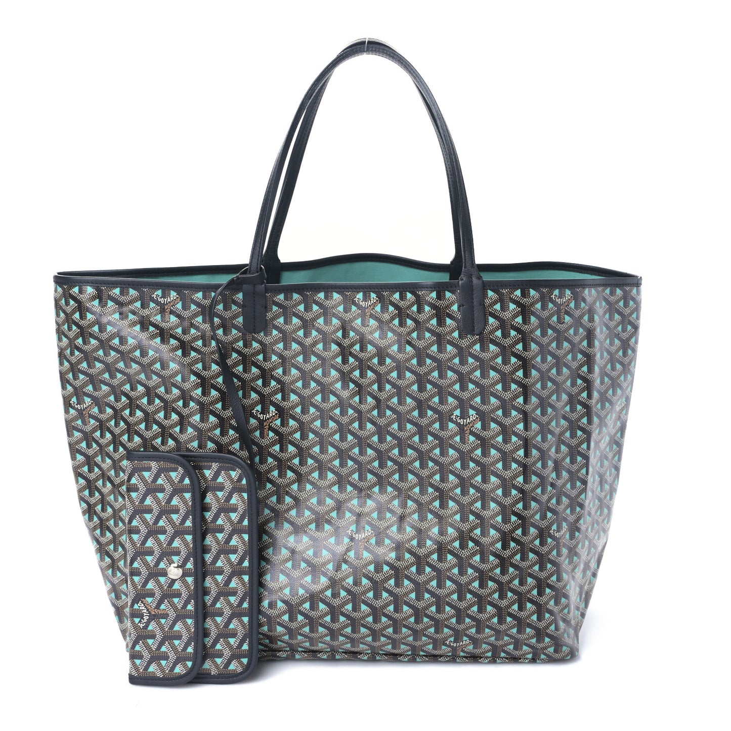 Goyardine Saint Louis Claire Voie GM Black Opaline