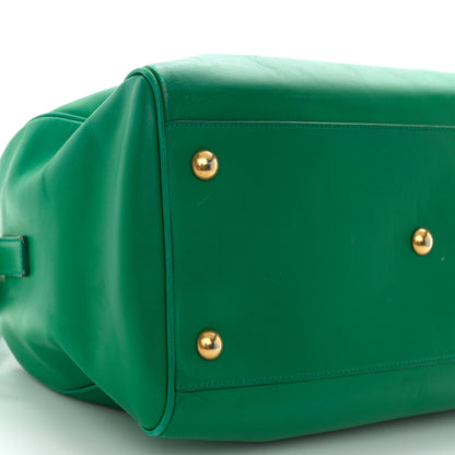 Saint Laurent Calfskin Classic Duffle 6 Green 9 of 18