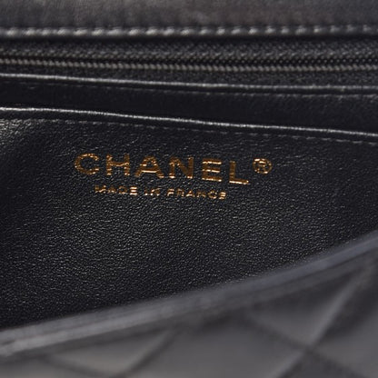 Chanel Lambskin Quilted Mini Rectangular Flap Black 5 of 7