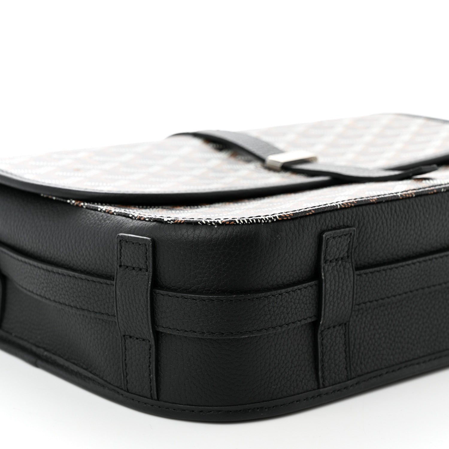 Goyard Goyardine Belvedere II MM Messenger Bag Black 8 of 9
