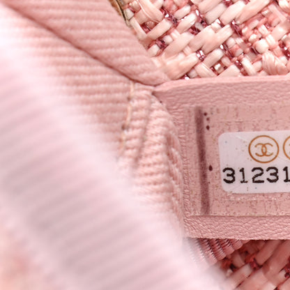 Chanel Lurex Boucle Mini Deauville Tote Pink 7 of 10