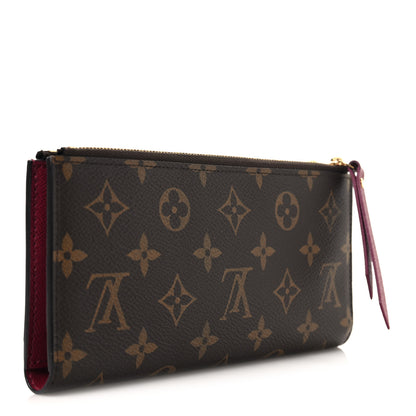Louis Vuitton Monogram Adele Wallet Fuchsia Fuchsia 3 of 9