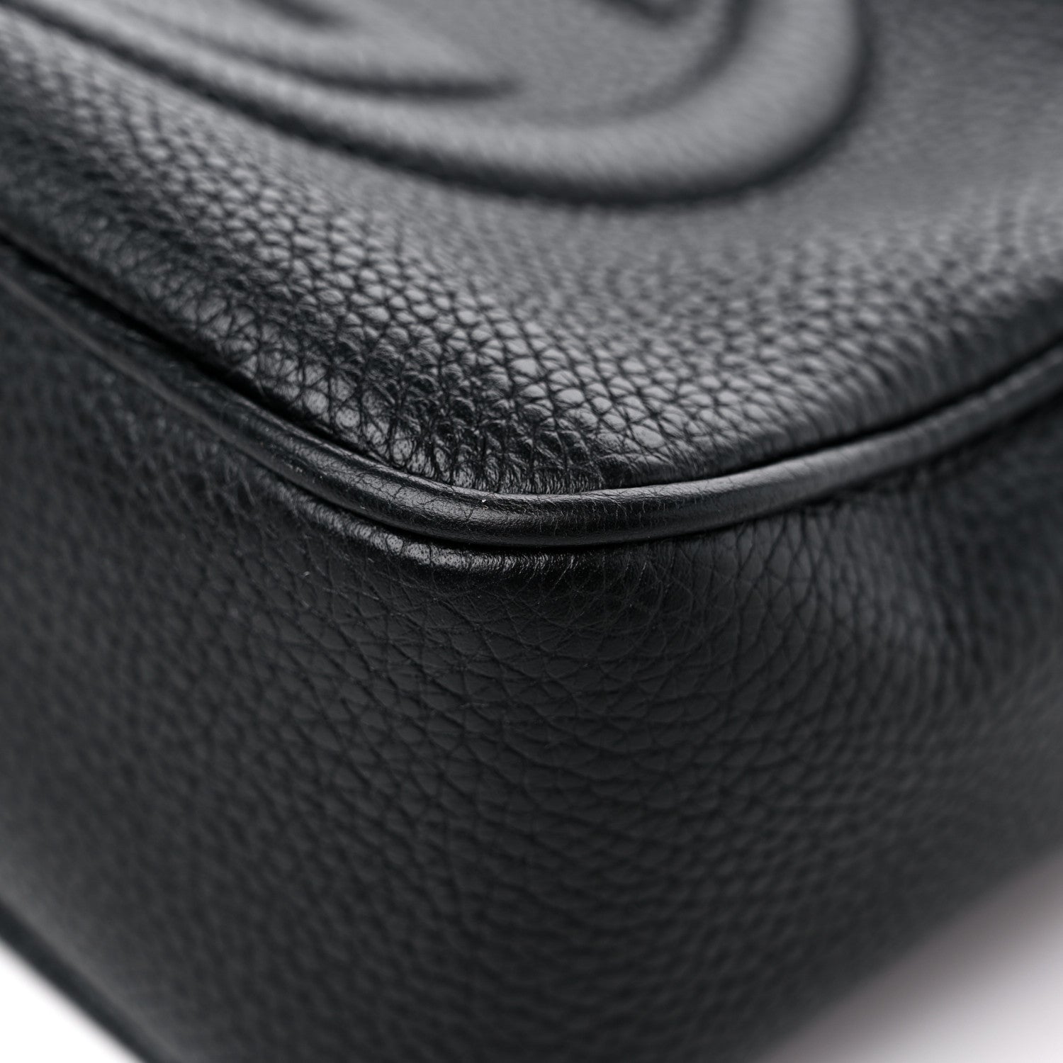 Gucci Pebbled Calfskin Small Soho Disco Bag Black 10 of 12