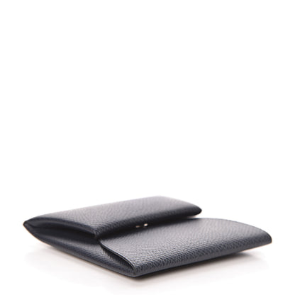 Hermes Epsom Bastia Coin Purse Bleu Indigo 4 of 8