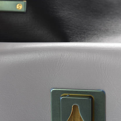 Valentino Garavani Smooth Calfskin Small Colorblock Vring Shoulder Bag Pastel Grey 12 of 14