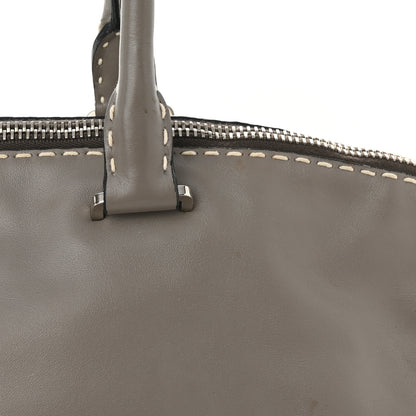 Prada City Calf Small Hand Stitched Zip Tote Calce 16 of 16