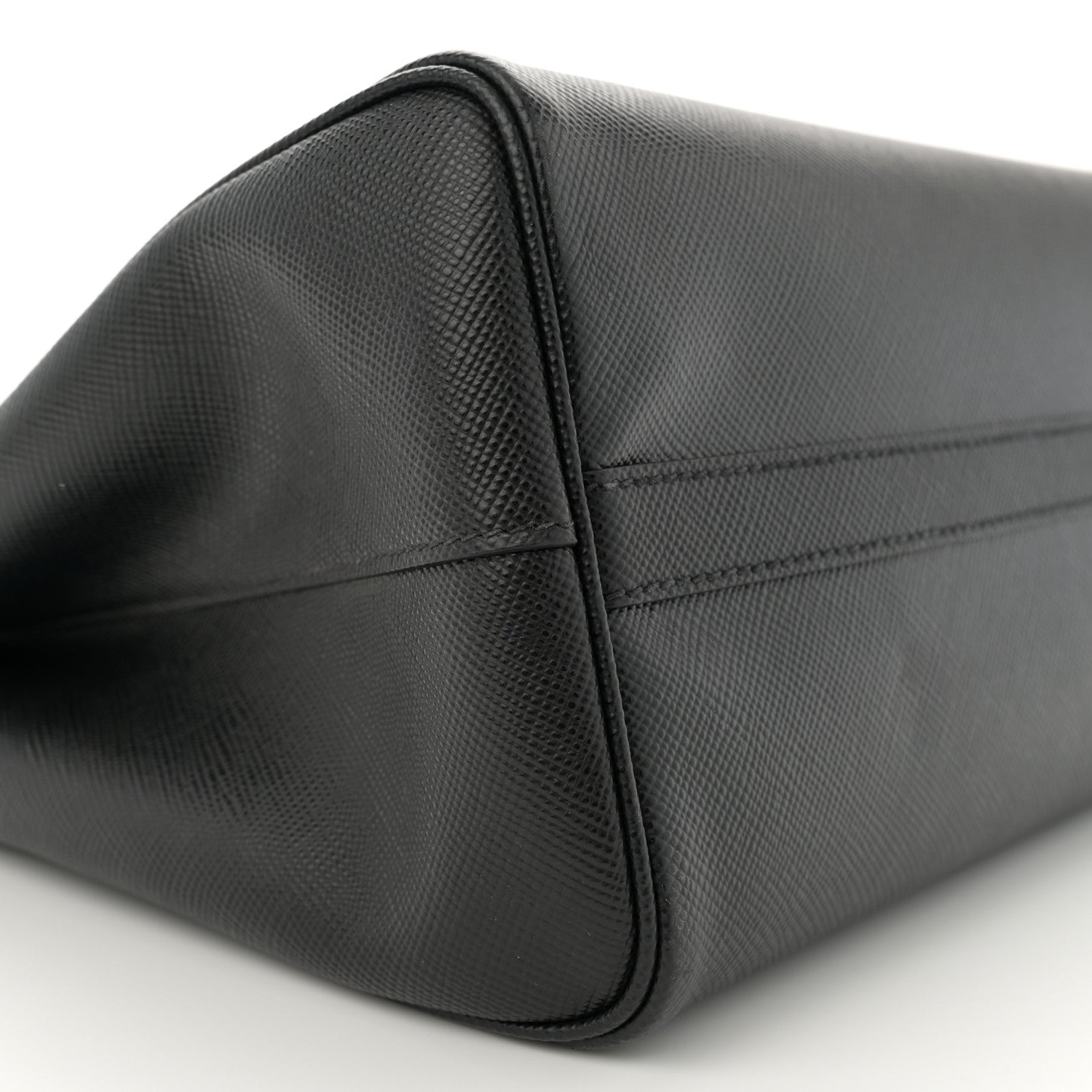 Prada Saffiano Cuir Medium Tote Black 9 of 13