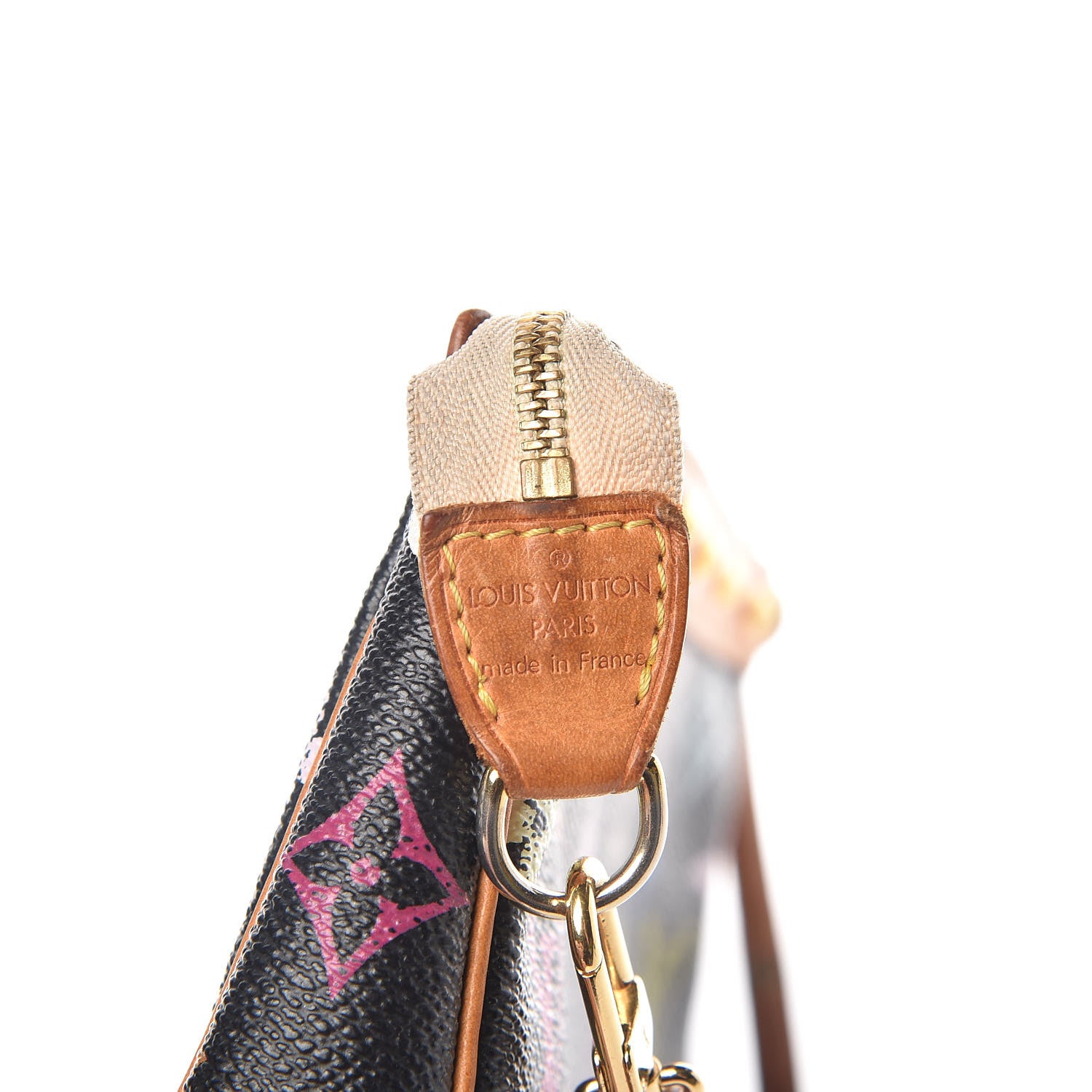 Louis Vuitton Monogram Multicolor Pochette Accessories Black 6 of 23