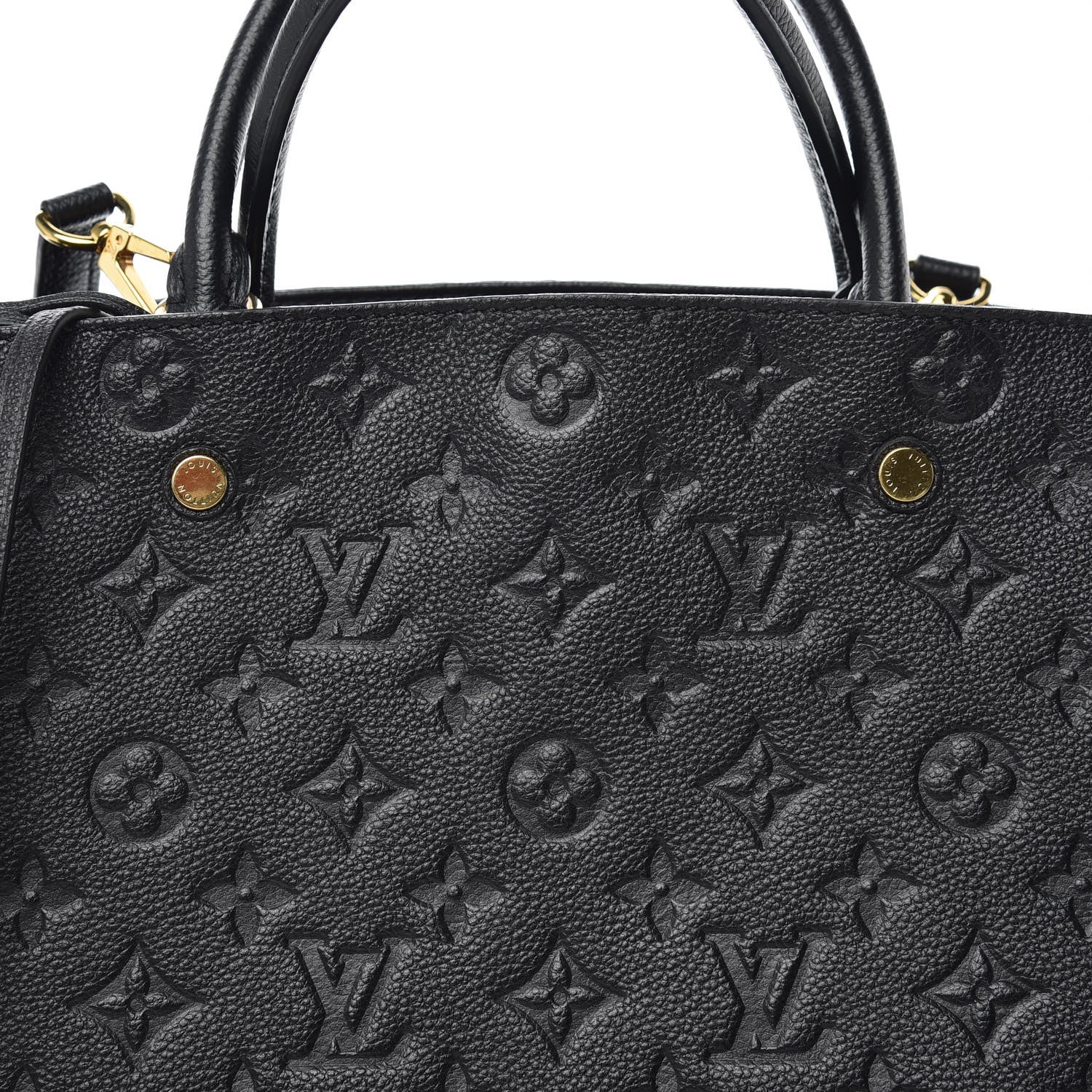 Louis Vuitton Empreinte Montaigne GM Black 8 of 10