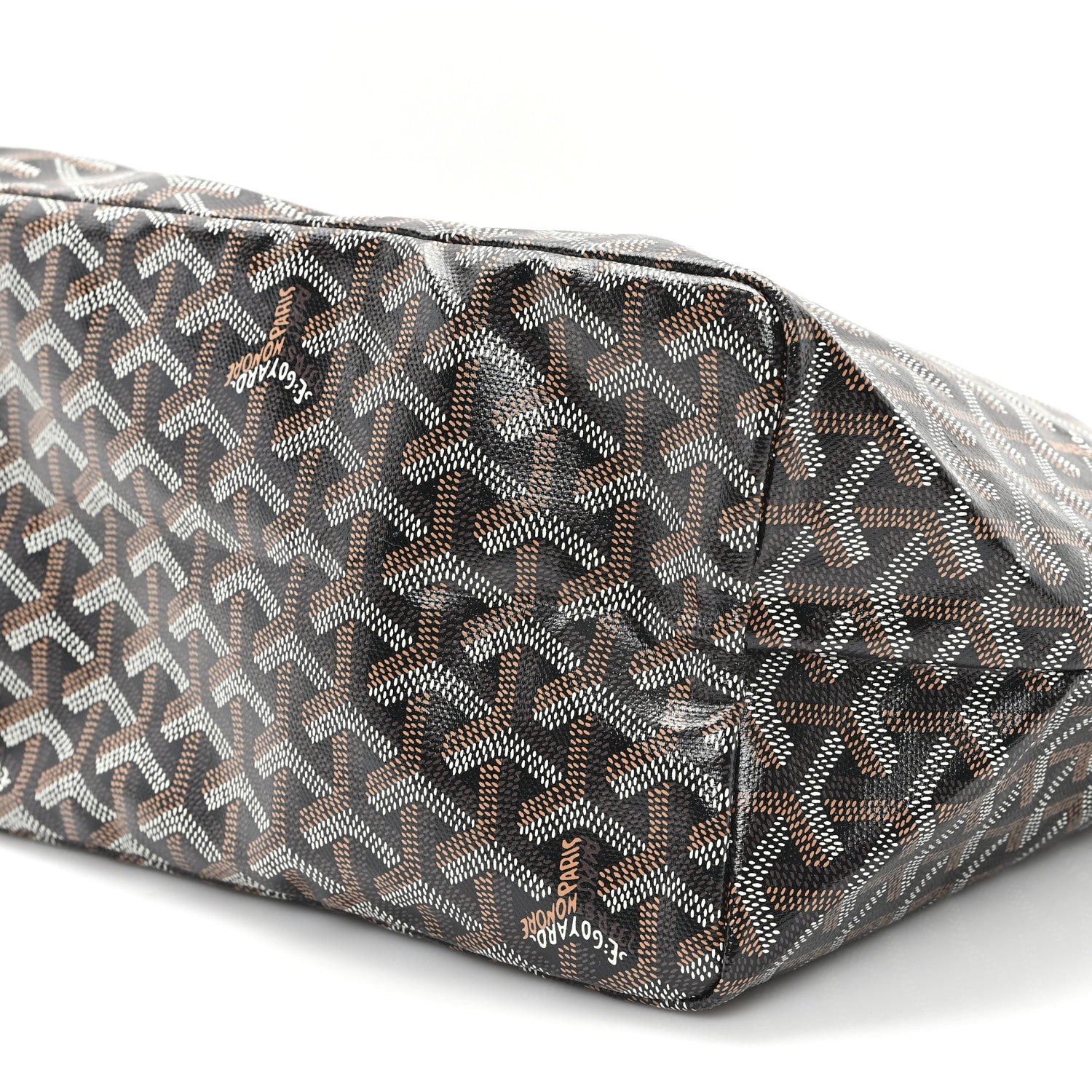 Goyard Goyardine Saint Louis PM Black Gold 11 of 11