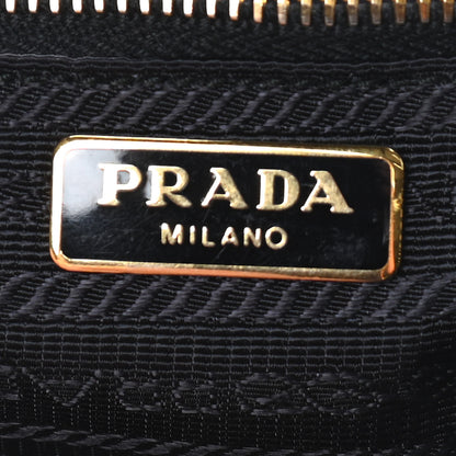 Prada Tessuto Nylon Saffiano Crossbody Bag Black 5 of 10