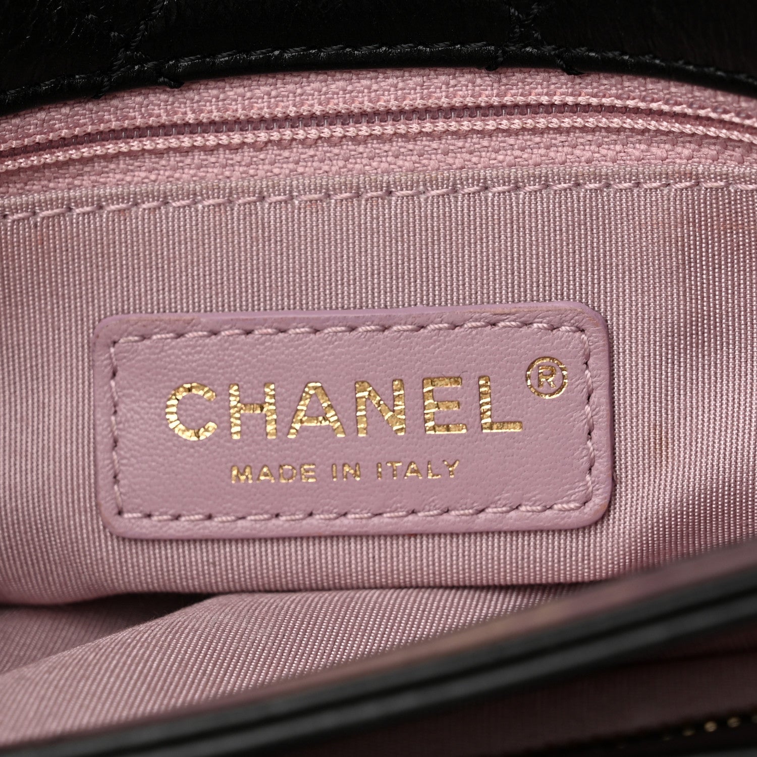 Chanel Lambskin Quilted Tweed Sequin Medium Chain Flap Bag Black Multicolor 7 of 15