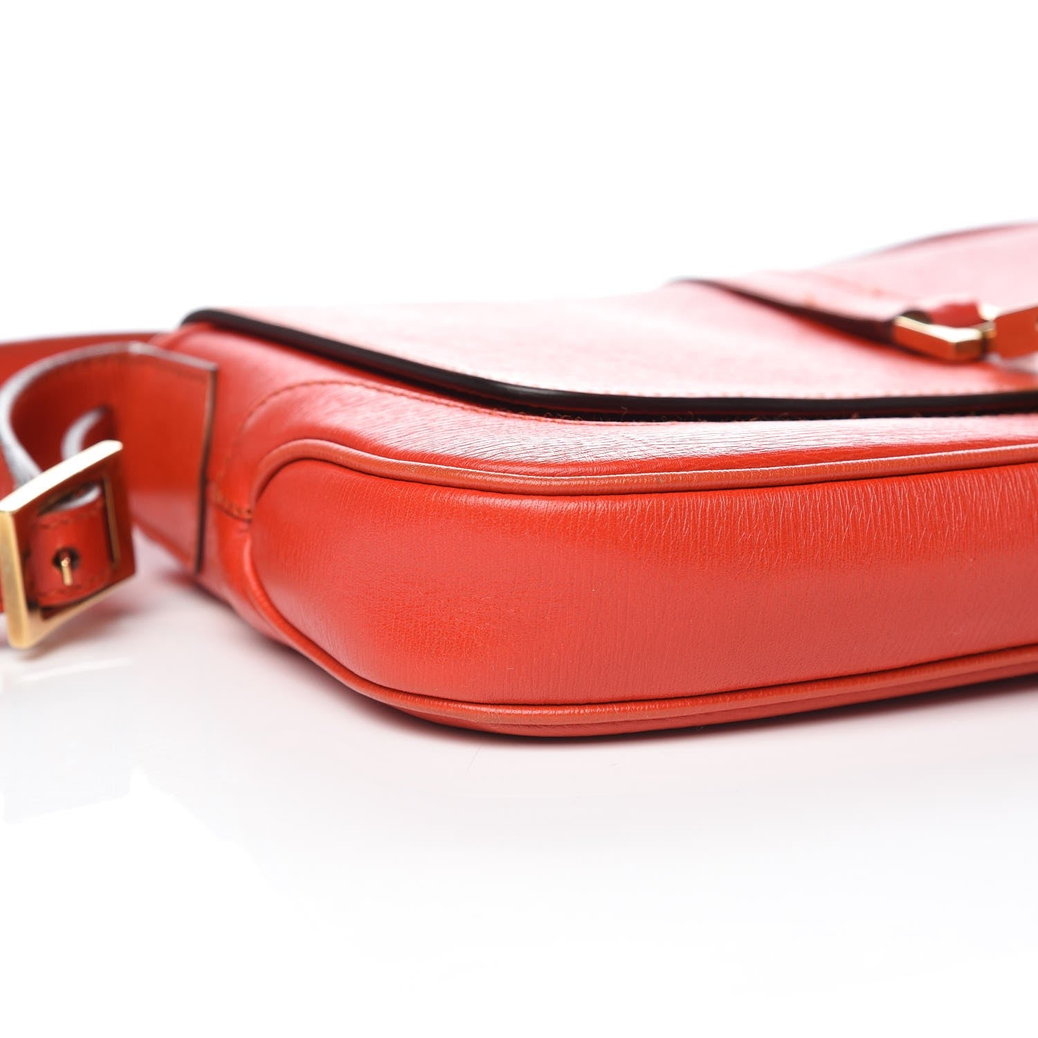 Gucci Calfskin Small Jackie O Hobo Red 8 of 10