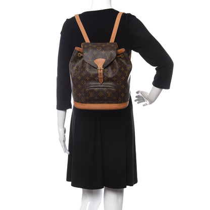 Louis Vuitton Monogram Montsouris MM Backpack 2 of 19