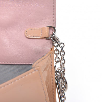 Christian Dior Patent Cannage Lady Dior Convertible Clutch Light Pink 11 of 11