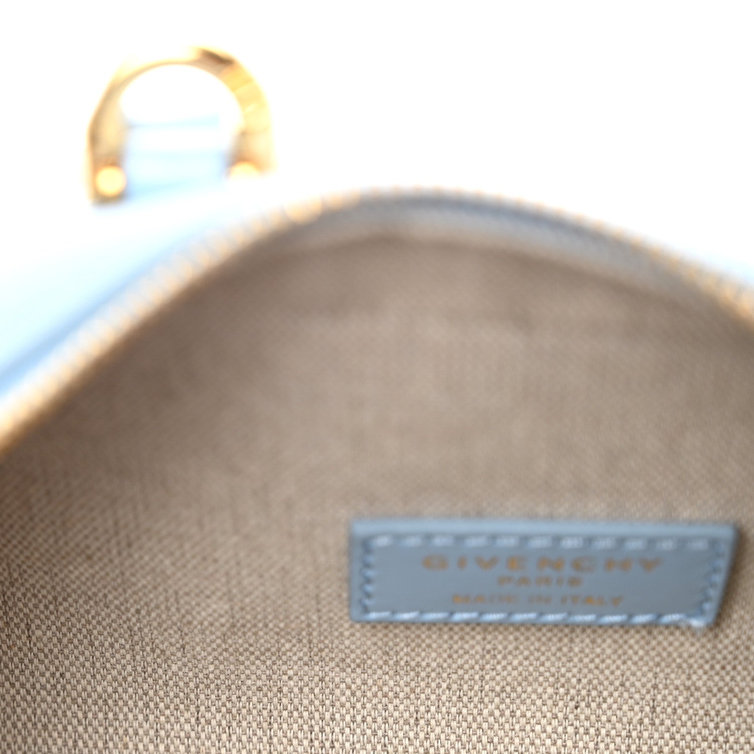 Givenchy Box Calfskin East West Mini Antigona Light Blue 11 of 15