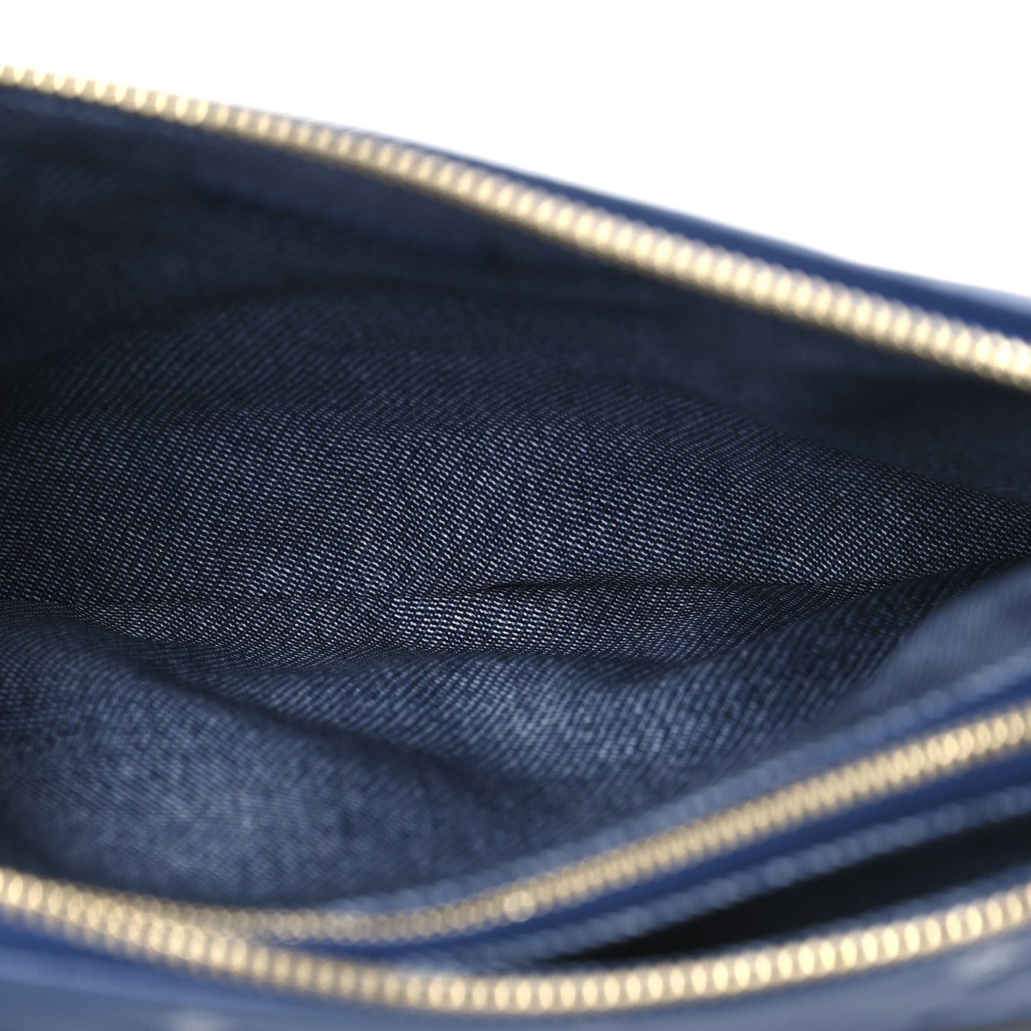 Louis Vuitton Lambskin Embossed Monogram Coussin PM Denim Blue 5 of 10