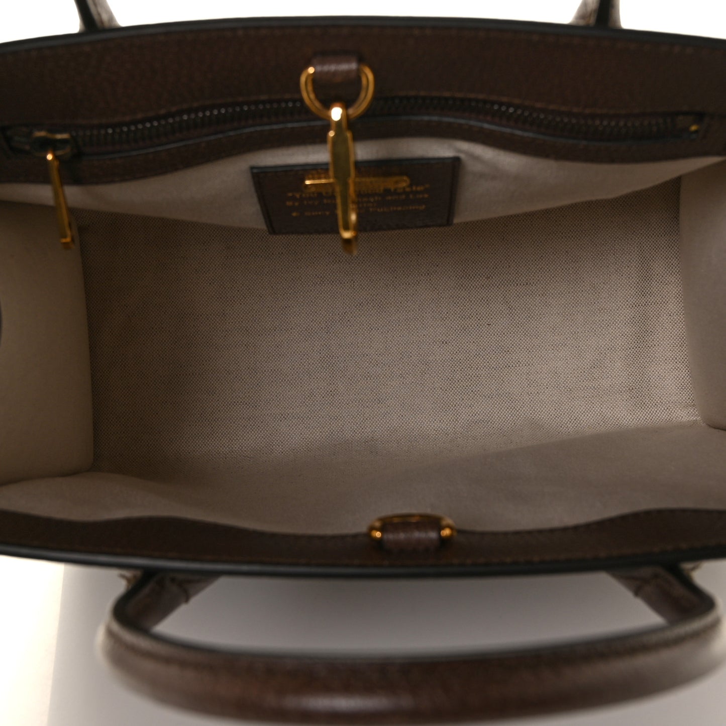Textured Dollar Calfskin Gucci 100 Small Tote Bag New Acero Multicolor