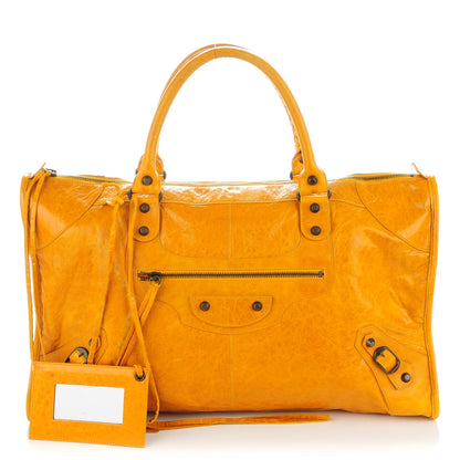 Balenciaga Agneau Classic Hardware Work Marigold 1 of 9