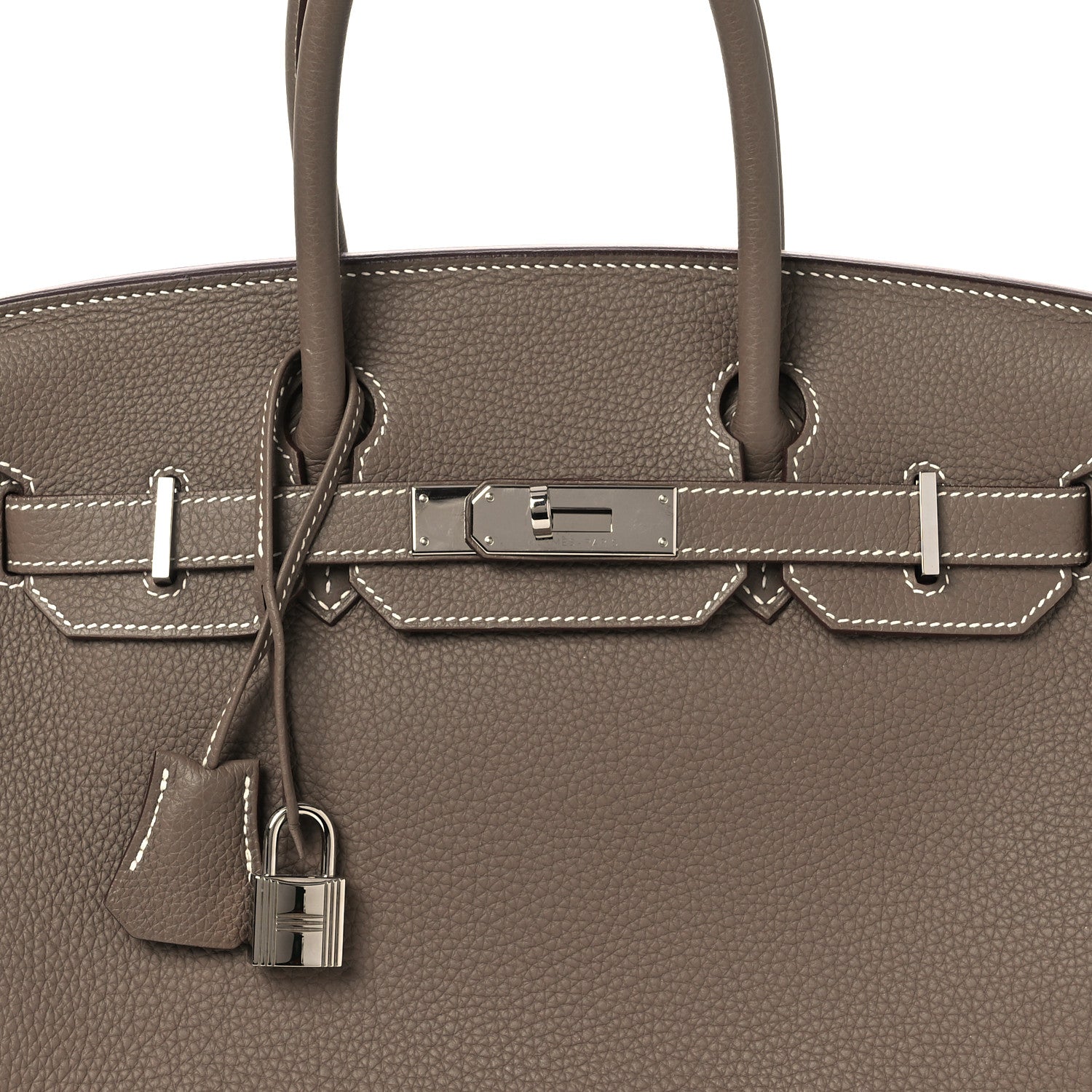 Hermes Togo Birkin 30 Etoupe 8 of 12