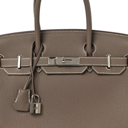 Hermes Togo Birkin 30 Etoupe 8 of 12