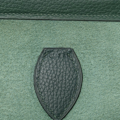 Hermes Kaba Taurillon Clemence Tote Vert Clair 7 of 24