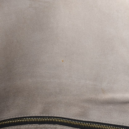Burberry Signature Grain Medium Mildenhall Crossbody Bag Stone White 8 of 11