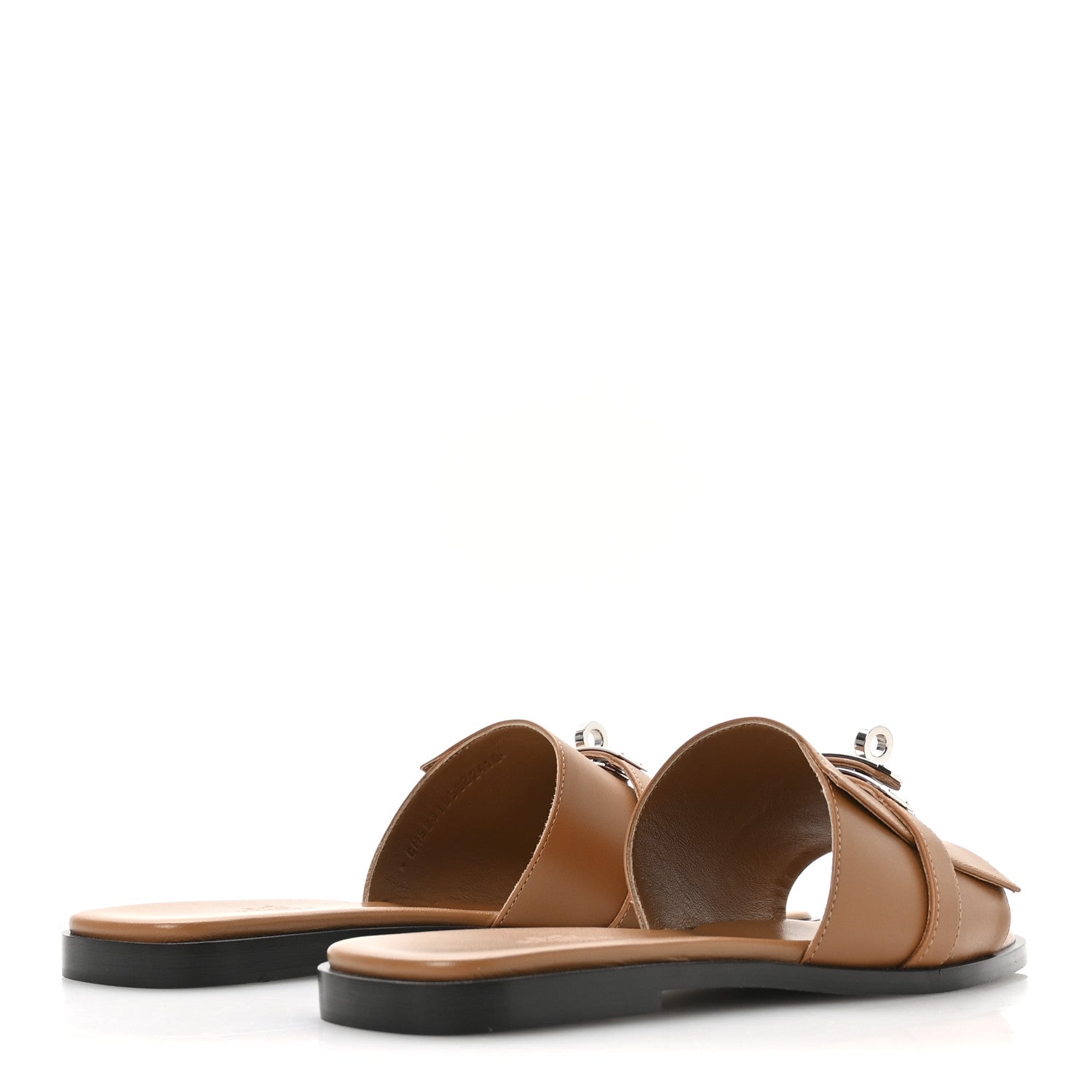 Hermes Calfskin Giulia Sandals 39 Naturel 5 of 9