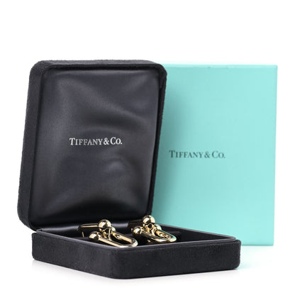 Tiffany 18K Yellow Gold Extra Large HardWear Link Earrings 5 of 5