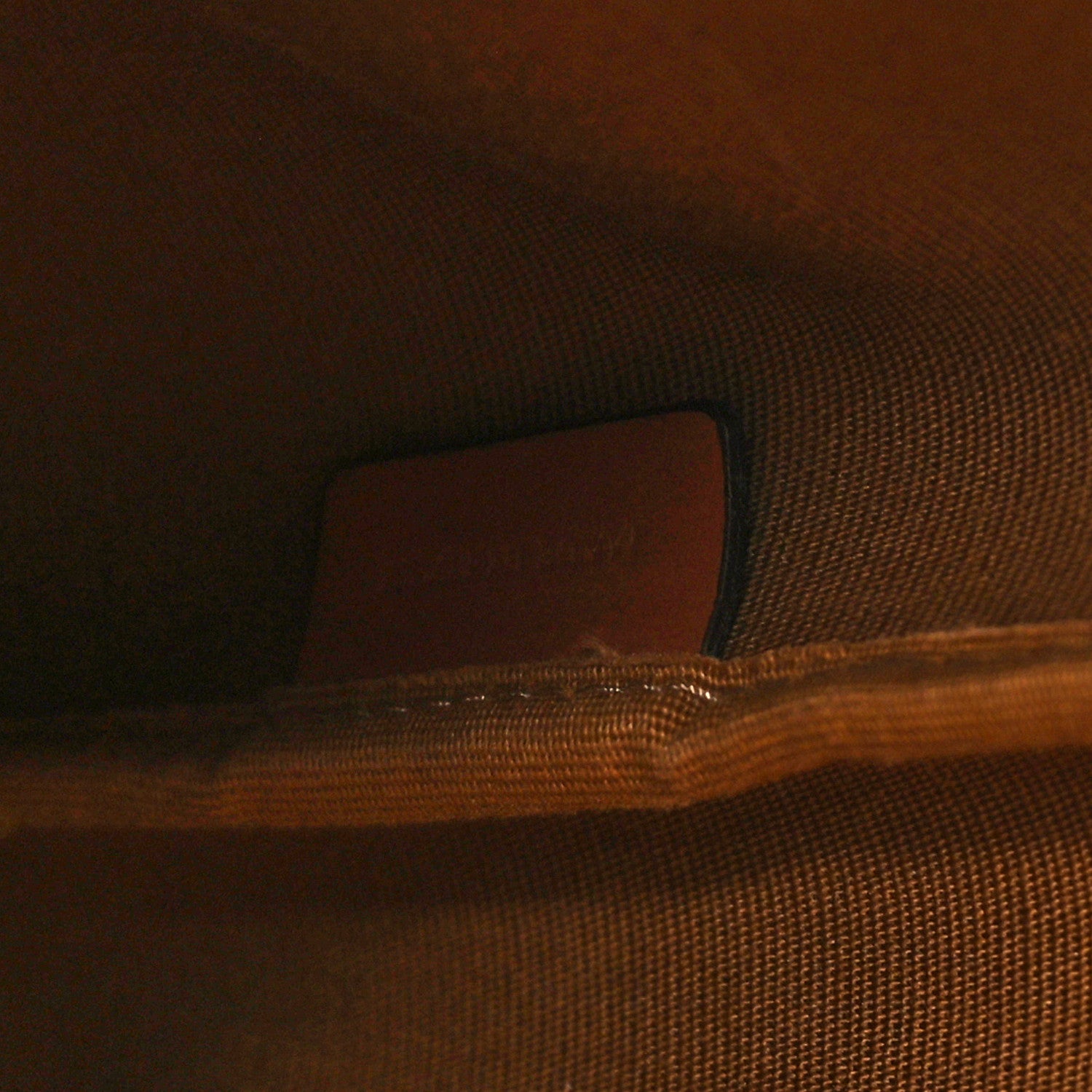 Celine Triomphe Canvas Calfskin Medium Bucket Bag Tan 6 of 10