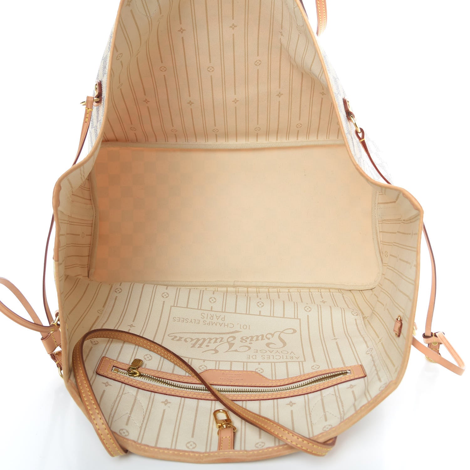 Louis Vuitton Damier Azur Neverfull GM 5 of 12