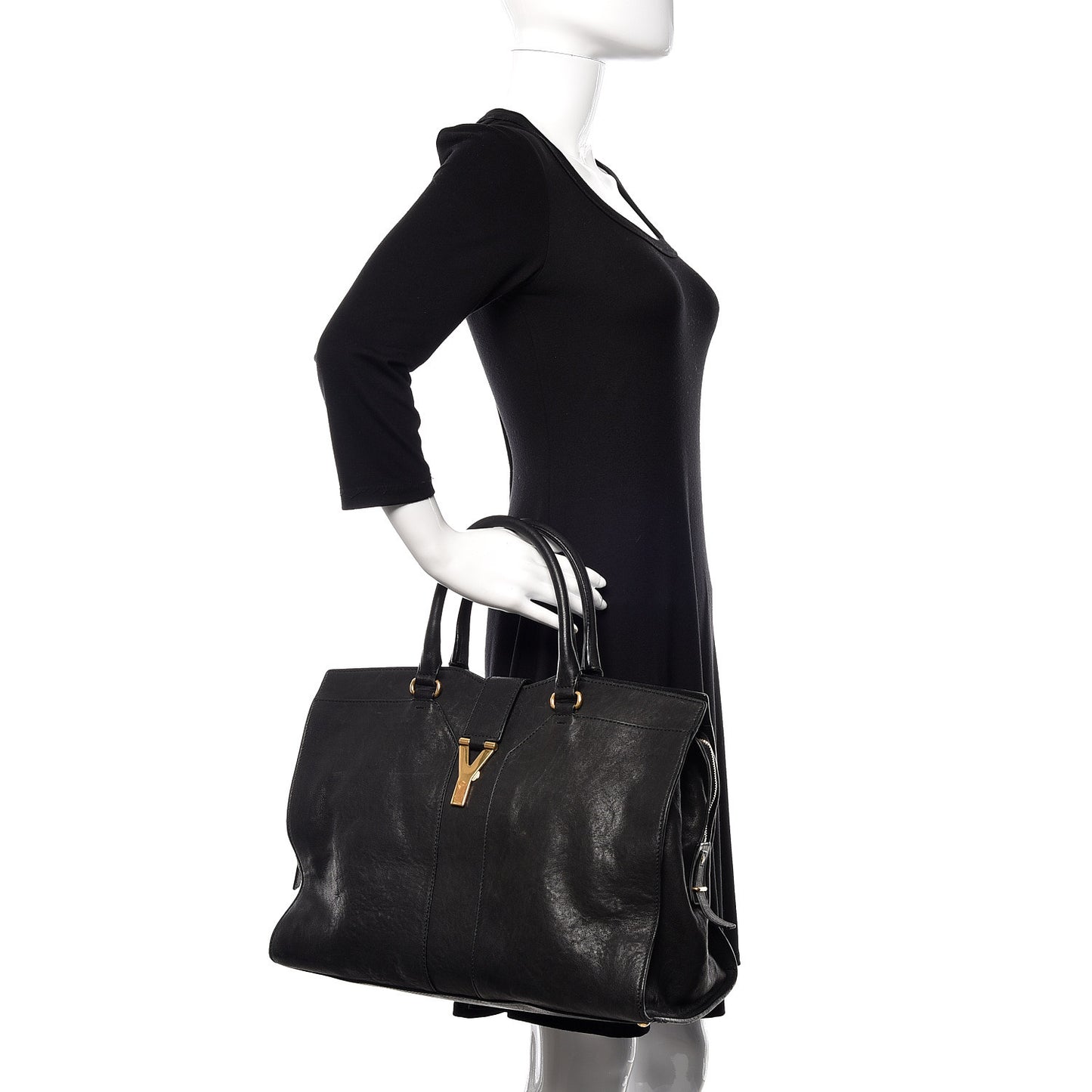 Sheepskin Large Cabas ChYc Black
