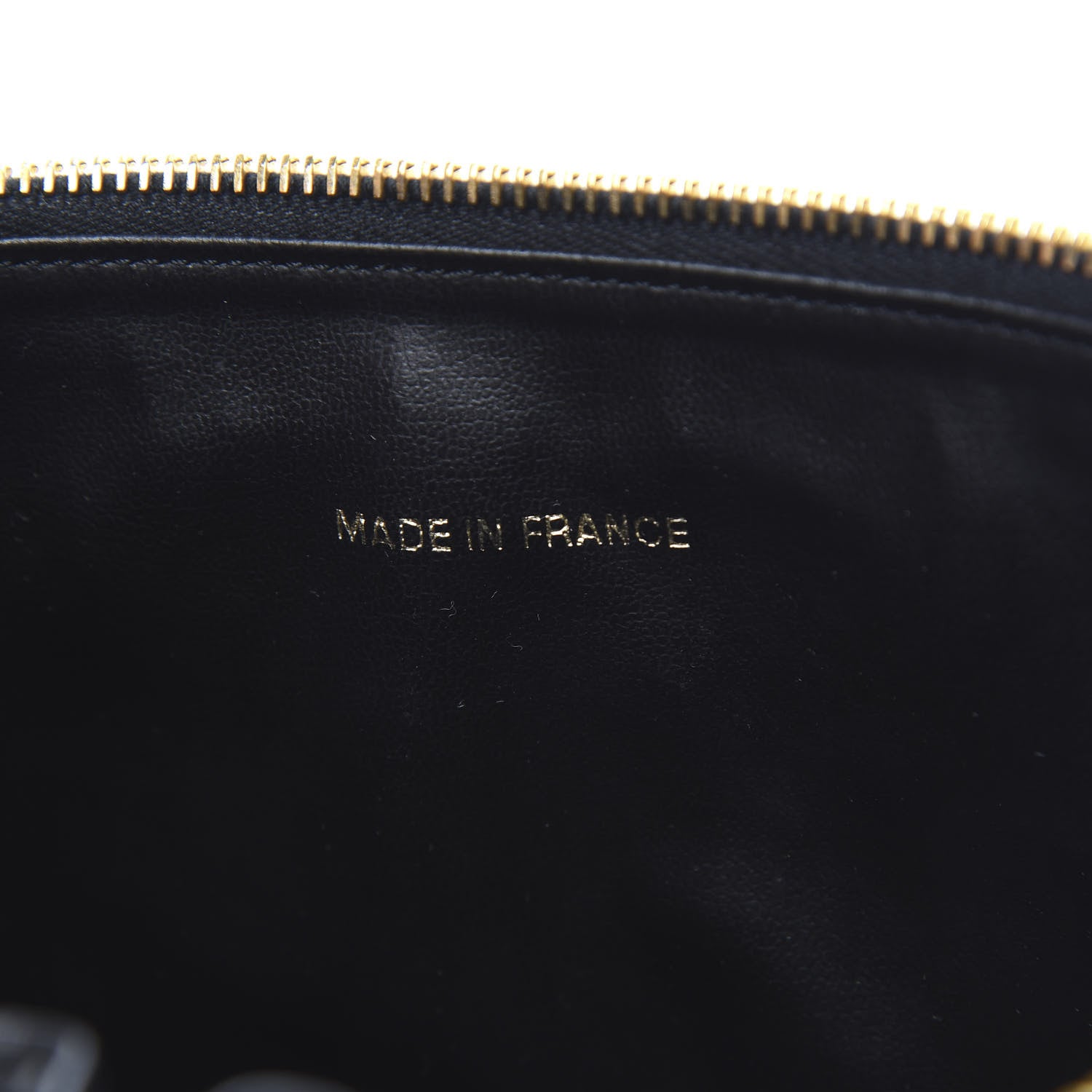 Chanel Caviar Vanity Cosmetic Case Black 7 of 11