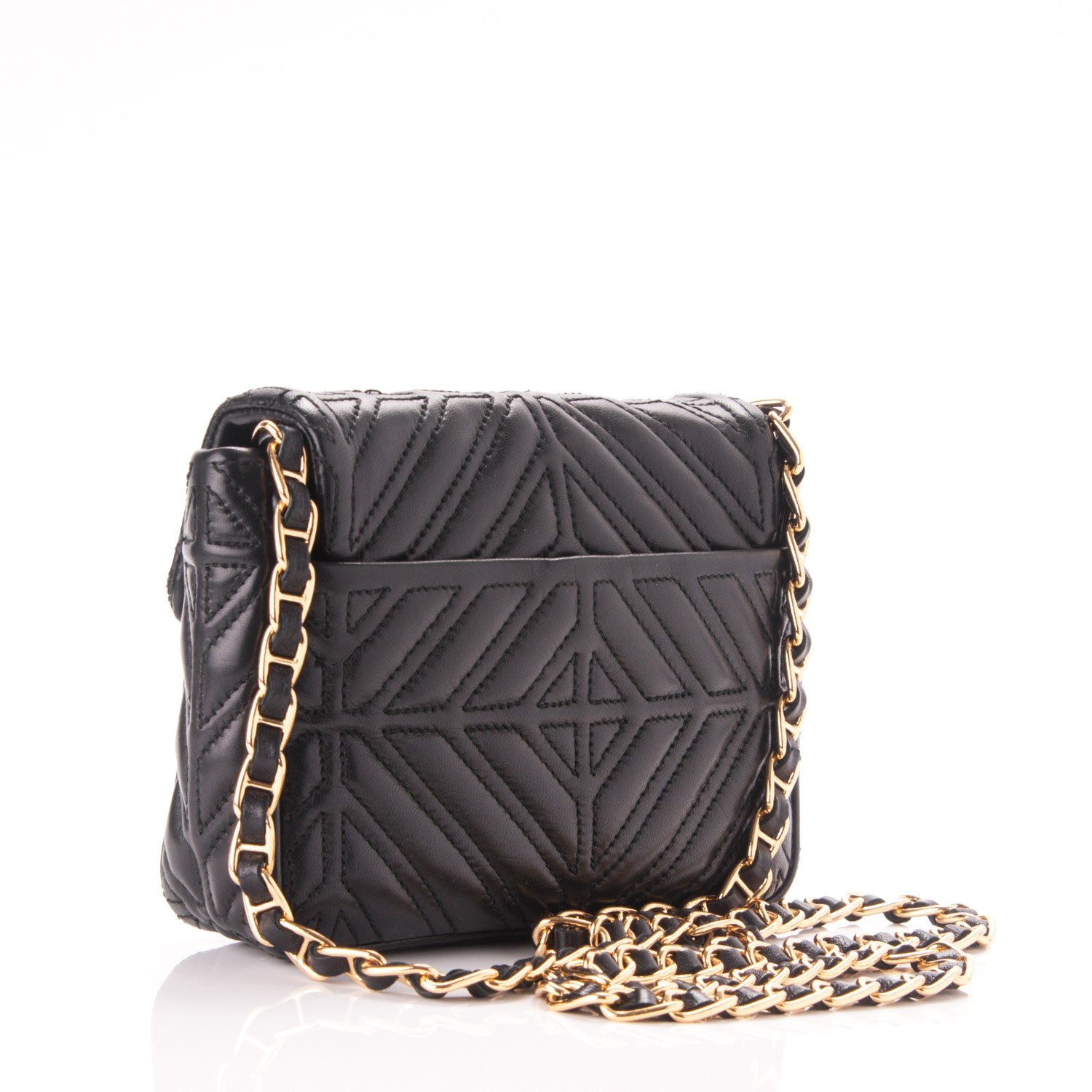 Prada Nappa Quilted Crossbody Bag Nero Black 3 of 8